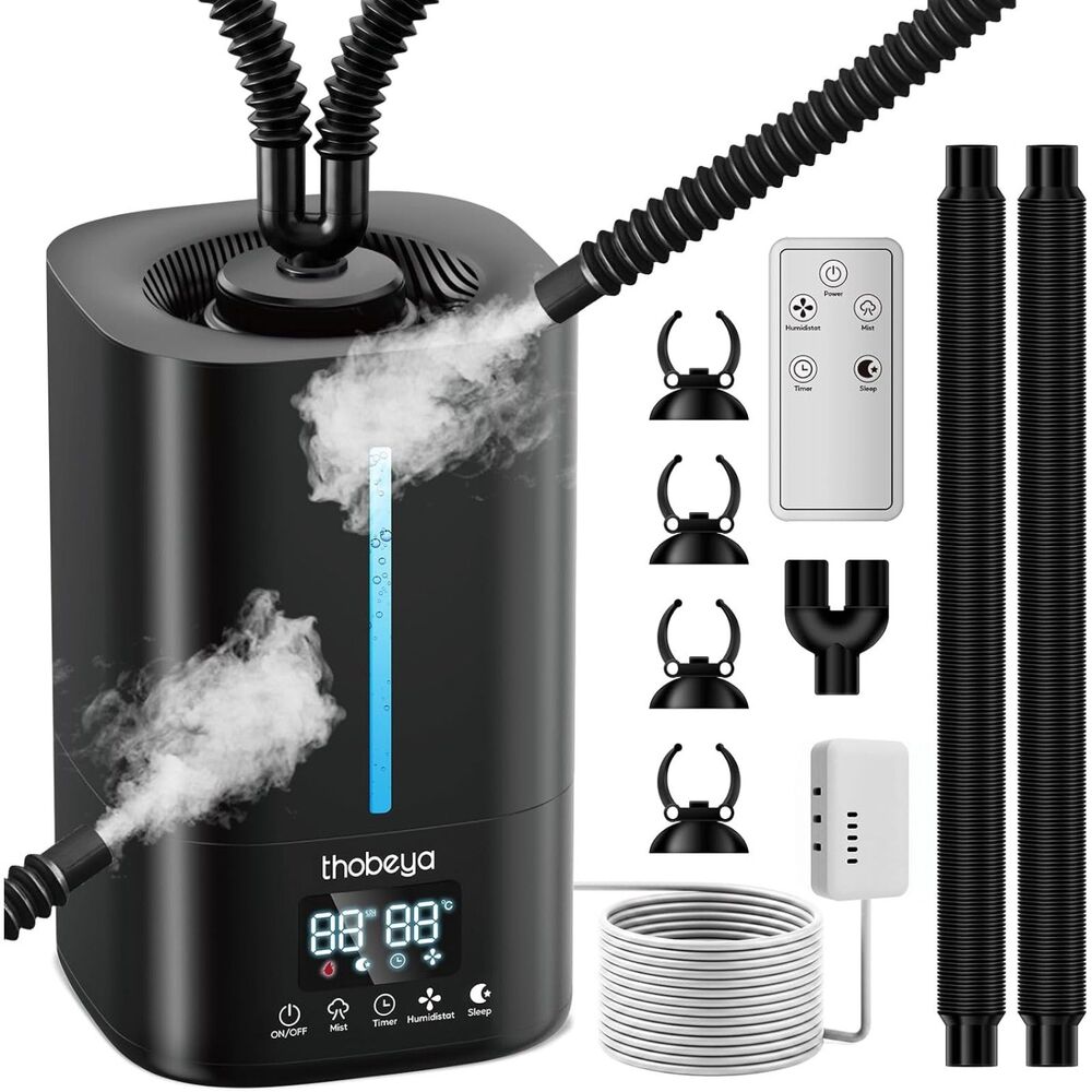 5L Reptile Humidifier Fogger w/ Timer Remote & Adjustable Mist